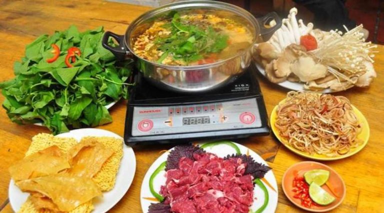 Cơ sở bán lẩu riêu bắp bò nổi tiếng