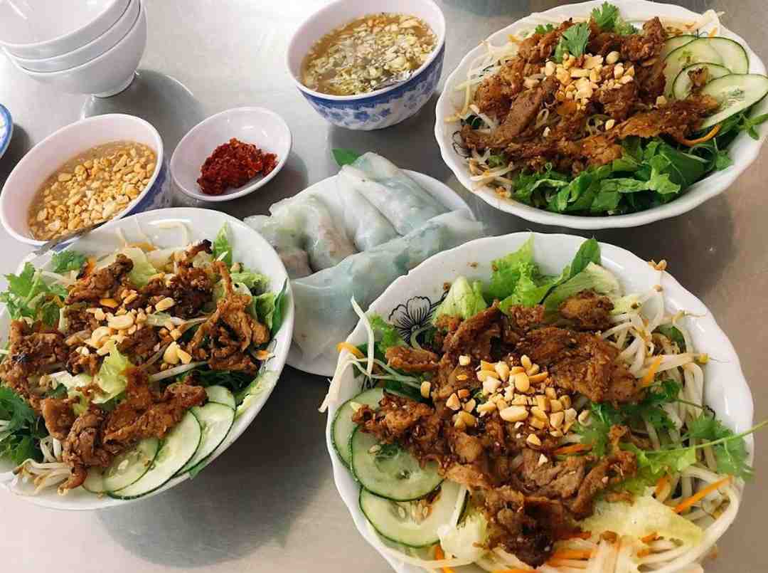 Bún thịt nướng Kiều Bảo