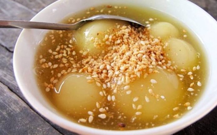 Chè trôi nước bao nhiêu calo